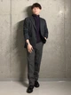 Пиджак классический удлиненный женский Uniqlo 933141672 2XL Серый (1159857894) - изображение 8