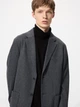 Пиджак классический удлиненный женский Uniqlo 933141672 XL Серый (1159856484) - изображение 16