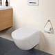 Унітаз підвісний Villeroy&Boch Subway 3.0 Rimless TwistFlush 56 см + Сидіння (4670TSR1) - изображение 4