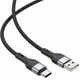 Кабель Winso Pro USB to Type-C TPE+плетіння 1м чорний 223103B - зображення 3