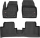Автомобильные коврики в салон Frogum 3D на Ford C-Max 1 10-19 1-2 ряд Форд Ц-Макс черные SO5948 - изображение 1