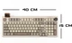 Клавіатура механічна бездротова EPOMAKER RT100 RETRO 95% з дісплеєм - изображение 3