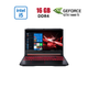 Ігровий ноутбук Acer Nitro 5 AN515-54-55LC / 15.6" (1920x1080) IPS / Intel Core i5-9300H (4 (8) ядра по 2.4 - 4.1 GHz) / 16 GB DDR4 / 480 GB SSD / nVidia GeForce GTX 1660 Ti, 6 GB GDDR6, 192-bit / WebCam б/в - зображення 1