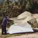 Палатка сверхлегкая одноместная Naturehike Cloud Up Base 1 Tent Pro CNK2350WS020 Песочная (6927595797723) - изображение 8