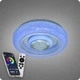 Люстра світлодіодна 517 Dlight RGB з пультом і колонкою 45Вт Білий (02147) - зображення 3