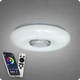 Люстра светодиодная 517 Dlight RGB с пультом и колонкой 45Вт Белый (02146) - изображение 7