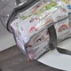 Сумка в пологовий прозора пвх допологова порожня для речей майбутньої мами і малюка для пологового з посиленими ручками XL 50*23*32см ЕкоМама сірий - зображення 4