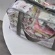 Сумка в роддом прозрачная пвх дородовая пустая для вещей будущей мамы и малыша для роддома с усиленными ручками M 40*25*20см ЕкоМама серый - изображение 5