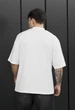 Футболка Staff logo black white oversize M - зображення 2
