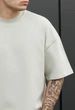 Чоловіча Футболка Стаф Світло-оливкова Оверсайз Staff Light Olive Oversize XS (386632) - зображення 3