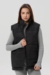 Жіноча Легка Куртка Жилетка Безрукавка Стьобана Without Spice Black розмір XXL/3XL HDSYR_1068 - зображення 2