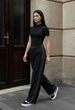 Штаны Женские Стаф Черные Спортивные Staff Re Black L (387046) - изображение 1