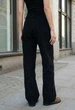 Женские Брюки Стаф Черные Бархатные Элегантные Staff Mi Velvet Black XS (387047) - изображение 4