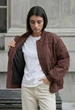 Жіноча Куртка Стаф Коричнева Оверсайз З Капюшоном Staff Ok Brown Oversize M-L (387053) - зображення 3