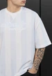 Футболка Мужская Стаф Белая Винтажная Оверсайз С Логотипом Базовая Staff White Vintage Logo Oversize S (386845) - изображение 3
