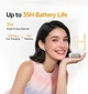 Бездротові Bluetooth навушники Xiaomi QCY T43 2026 швидка зарядка White - зображення 6