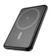 Повербанк Hoco I4OAJ Tony MagSafe 5000 mAh Black, портативний акумулятор, магнітний, бездротова зарядка 15W, PD 20W, Type-C, для iPhone, Чорний - зображення 1