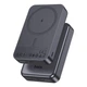 Повербанк Hoco I6OAJ Magnetic 10000 мАч Metal Gray, MagSafe, беспроводная зарядка Qi 15W, PD 20W, компактный Power Bank, Темно-серый - изображение 1