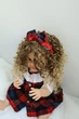 Лялька Реборн Reborn Doll 55 см, реалістична вініл-силіконова дівчинка кучеряшка в одязі з аксесуарами - зображення 4