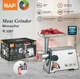 Мясорубка электрическая RAF R 3397 1800 Вт, Электромясорубка с функцией реверса - изображение 10