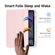 Чохол Magi серії книжка для планшета iPad 10,9" / 11", рожевий - зображення 7