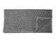 Полотенце махровое Aisha жаккард - Ромб темно-серый 40*60 (410 гр/м2) - изображение 2