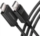 Кабель Axagon RVD-HI20C2 DisplayPort - HDMI 4K/60Гц 1.8 м Black - зображення 1