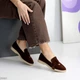 Женские лоферы Malisa 39 25.5 см Коричневый 26861 - изображение 2