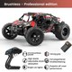 Радіокерована машинка HS14431 1:14 4WD Brushless на пульті керування до 70 км/год, RC позашляховик, всюдихід, акумулятор 11.1V - зображення 2