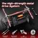 Радіокерована машинка HS14431 1:14 4WD Brushless на пульті керування до 70 км/год, RC позашляховик, всюдихід, акумулятор 11.1V - зображення 5