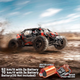 Радіокерована машинка HS14431 1:14 4WD Brushless на пульті керування до 70 км/год, RC позашляховик, всюдихід, акумулятор 11.1V - зображення 6