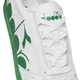 Кожаные кроссовки diadora b.elite bolder размер 43 зелёно - белые - изображение 3
