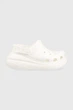 Женские кроксы на платформе Crocs Classic Crush Clogs, Белые, 207521-100, (M4/W6), 36-37, 22см - изображение 1