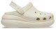 Женские кроксы на платформе Crocs Classic Crush Clogs, Бежевые, 207521-100, (M4/W6), 36-37, 22см - изображение 1