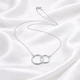 Серебряное колье "Верность" 50 см - изображение 2
