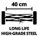 Газонокосарка механічна Einhell GC-HM 400 40см 27л 13-37мм 7.5кг (3414129) - зображення 9