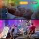 Розумна неонова LED-стрічка LUXONIC RGBIC (5 метрів), Bluetooth APP, Гнучкий неон - зображення 2
