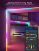 Розумна світлодіодна стрічка Govee RGBIC 20 метрів, Bluetooth APP, Синхронізація з музикою - зображення 3