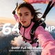 Дитяча цифрова 4K камера для відеоблогів Без бренду (64 Мп, Відкидний екран), Рожева - зображення 5