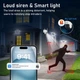 Вулична Wi-Fi камера спостереження Без бренду (2K 4MP, 2.4/5GHz) із сонячною панеллю 7W, 8000mAh - зображення 3