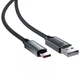 Дата кабель Acefast C19-04 USB to Type-C 3A (1.2m) Black - зображення 4