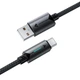 Дата кабель Acefast C19-04 USB to Type-C 3A (1.2m) Black - зображення 5