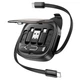 Дата кабель Hoco U140 with cable set 5in1 60W (0.95m) Black - зображення 1