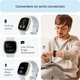 Розумний смарт-годинник Fitbit Sense 2 (Blue Mist/Pale Gold), Фітнес-трекер з GPS та ЕКГ БВ - Б/В - зображення 7