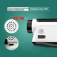 Дальномер лазерный NP-1500А до 1500 м с LCD-экраном прибор для измерения расстояния Белый - изображение 4