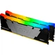 Модуль пам'яті для комп'ютера Kingston Fury (ex.HyperX) DDR4 64GB (2x32GB) 3200 MHz FURYRenegadeRGB (KF432C16RB2AK2/64) - зображення 2