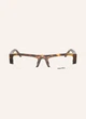 Солнцезащитные очки MIU MIU Sunglasses MUB07S с прозрачной линзой Леопардовые - изображение 2