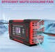 Зарядное устройство для аккумуляторов 12V 6A импульсное с LCD для AGM GEL EFB с функцией восстановления - изображение 5
