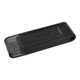 Флеш-накопичувач USB3.2 128GB Type-C Kingston DataTraveler 70 Black (DT70/128GB) - зображення 2