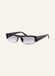 Солнцезащитные очки MIU MIU Sunglasses MUB07S с градиентной линзой Черный - изображение 1